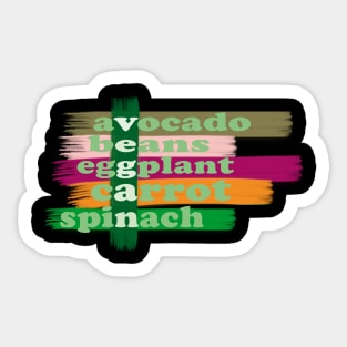 We Proud To Be A Vegan Sticker